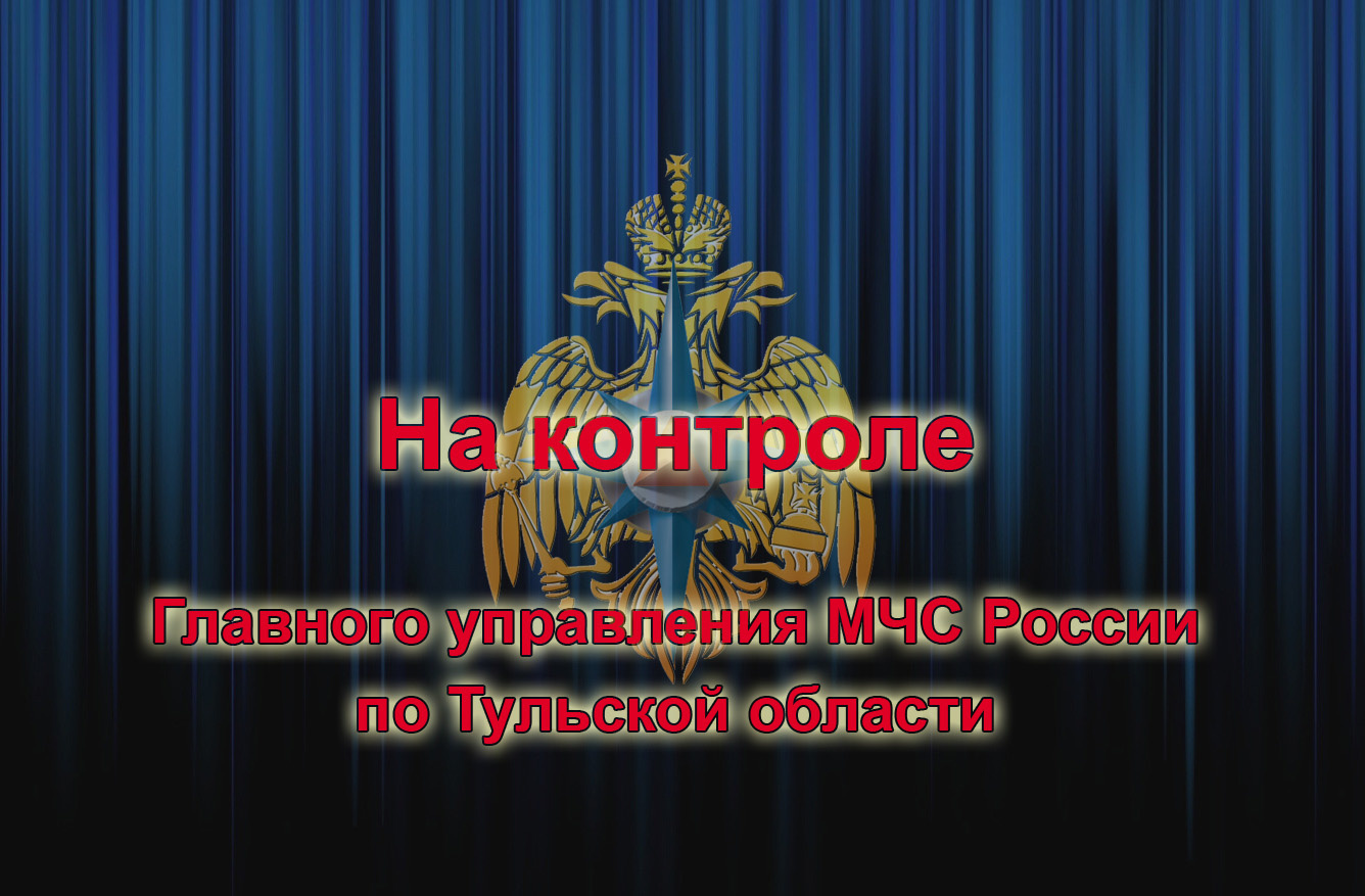 На контроле Главного управления МЧС России по Тульской области -  Оперативная информация - Главное управление МЧС России по Тульской области