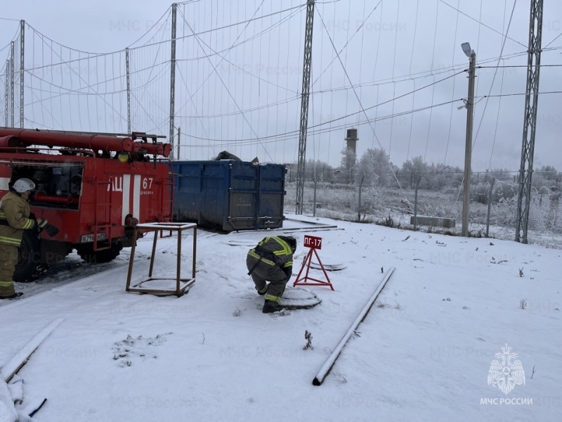 В Узловой были проведены пожарно-тактические учения в цехе деревообрабатывающего производства